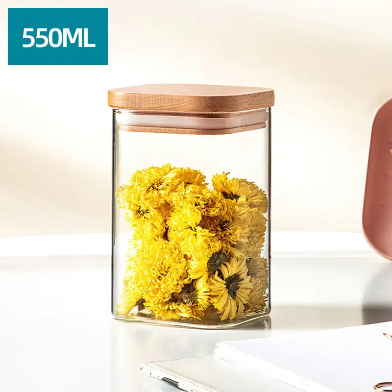 Glass Storage Jar